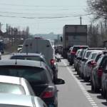 Trafic aglomerat pe Valea Prahovei
