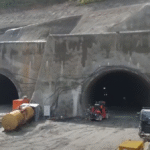 Prima străpungere a tunelului Robești, tot mai aproape pe Autostrada Sibiu-Pitești