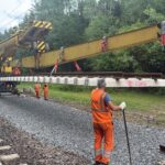 Foto. BAWI Construction contribuie la modernizarea unuia dintre cele mai importante coridoare feroviare din Germania