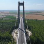 Restricții de circulație pe Podul Suspendat peste Dunăre. Se fac lucrări de asfaltare până pe 10 iulie
