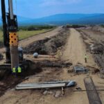 Vești de pe Autostrada Unirii A8: lucrările au început în forță pe sectorul montan
