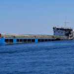 Navă lovită de drone și scufundată în Marea Neagră, în apropiere de platforma românească Pescăruș