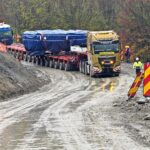 A ajuns capul de foraj pentru tunelul Poiana de pe Autostrada Sibiu-Pitești. Cântărește 131 de tone