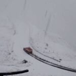Transfăgărășanul, închis din cauza ninsorii și a ceții